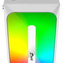 Chasis Gamer J&r Jx118 Zero Pro Blanco Rgb 3 Cooler