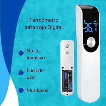 Termómetro Infrarrojo Digital Bebé Adulto Sin Contacto