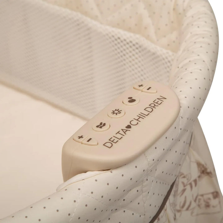 Cuna Delta Children Rocking: Luces Y Vibraciones Ultra