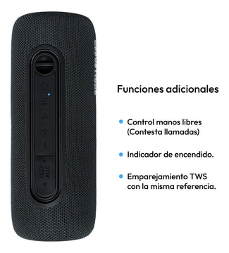 Parlante Portatil Bluetooth 10 W Sc10 Challenger