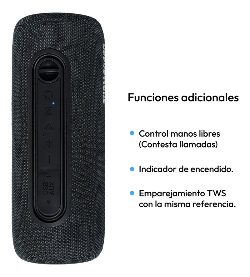 Parlante Portatil Bluetooth 10 W Sc10 Challenger