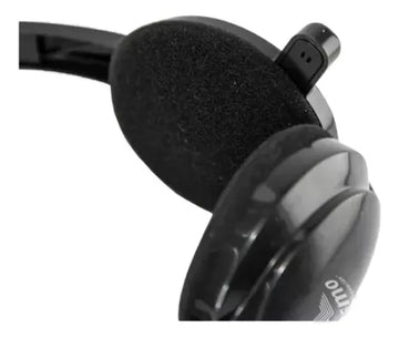 Audífonos / Diadema / Auricular Con Micrófono 1 Plug Jd-809 Negro