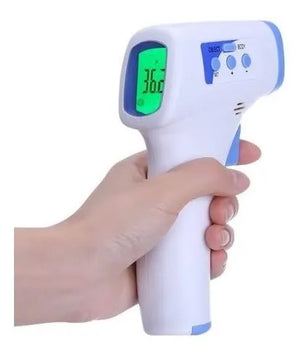 Termometro Digital Corporal Infrarojo Laser Niños Adultos Verde