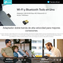Tp-link Archer T2ub Nano, Adaptador Usb Bluetooth Wifi Ac600