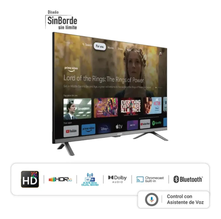 Televisor Hyundai 32 Smart Tv Google Tv