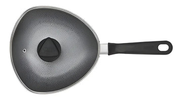Wok Imusa 30cm Tapa Vidrio Talent Color Gris