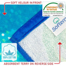 Softerry Poncho Con Capucha De Sirena Para Ninos, Toalla De