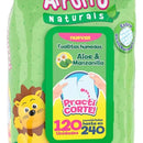 Toallitas Humedas Arrurrú Aloe & Manzanilla X120 Unidades