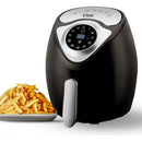 Freidora De Aire Ayr Fryer Power Oven Digital 3.5 Litros Negro