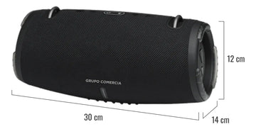 Parlante Xtreme Bluetooth Recargable Usb Mp3 Tws Potente Negro