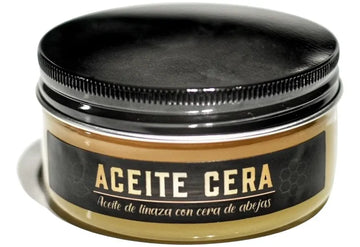 Aceite De Linaza Y Cera De Abeja Para Madera 180gr/200ml