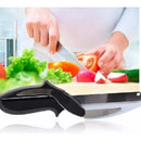 Clever Cutter Cortador Cocina 2 En 1 Cuchillo Tijeras Mesa Blanco