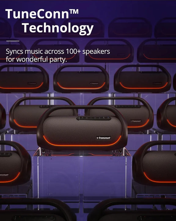 Parlante Tronsmart Bang Portátil, Bluetooth Waterproof 60w Negro