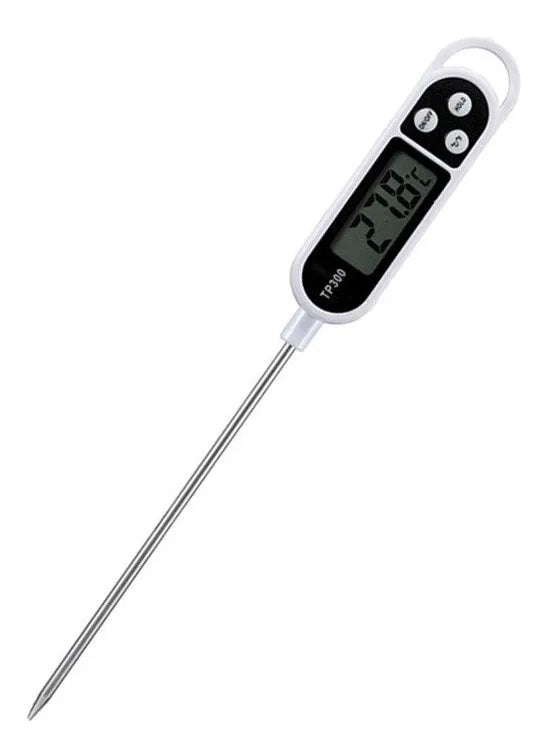 Termómetro culinario digital para varilla de cocina, temperatura para leche