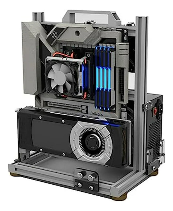 Chasis De Pc Open Air Para Pruebas Atx-itx-umatx Con Soporte