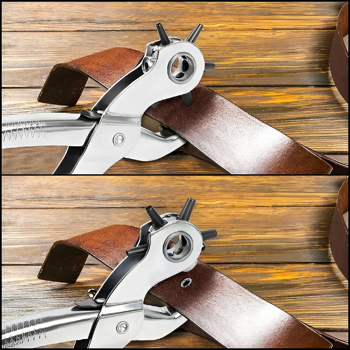 Alicate Perforador Saca Bocado Remache Cuero Ojal Multiuso