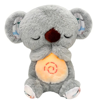 Koala De Juguete Que Respira,alivia La Ansiedad Consonido Color Gris
