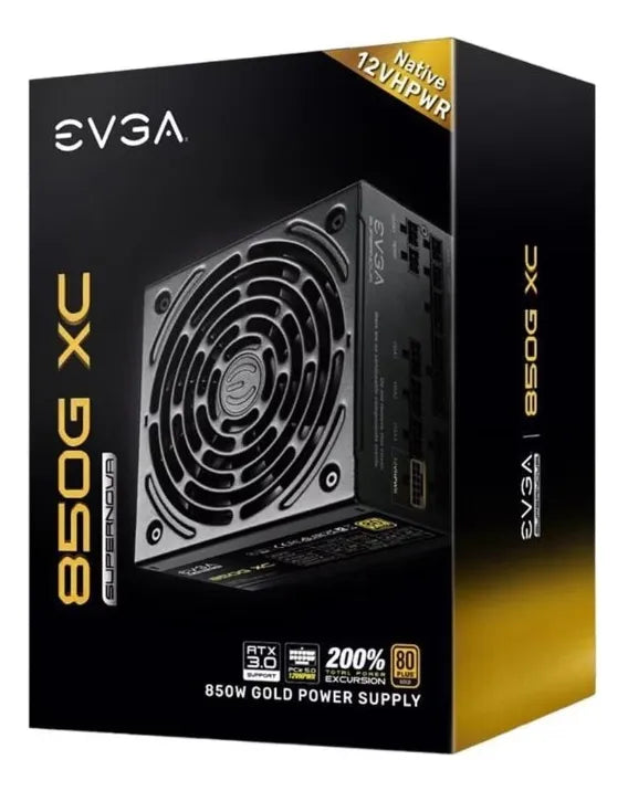 Fuente De Poder Evga Supernova 850g Xc 80+gold 850w Modular Color Negro
