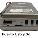 Radio Portátil Nanotec Am/fm/sw Recargable Bluetooth