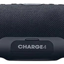 Charge 4 - Altavoz Bluetooth Portatil A Prueba De Agua - Neg Black