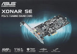 Tarjeta Sonido Asus Xonar Se Pci Expres 5.1 Gaming