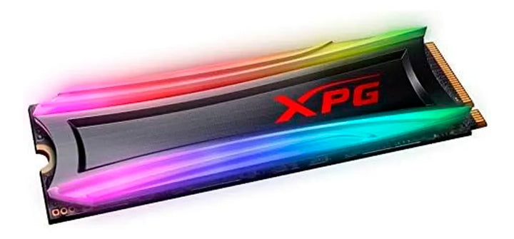 Unidad Solida M2 Xpg Spectrix 512gb S40g Rgb Negro