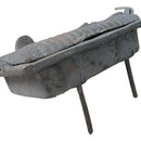 Puerta Para Estufa De Leña Pequeña 20cm X 17cm X 6cm Gris Oscuro