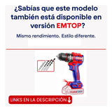 Taladro Atornillador 1/2 66nm 20v Sin Bat Ni Carg Total - Turquesa - 50 Hz/60 Hz