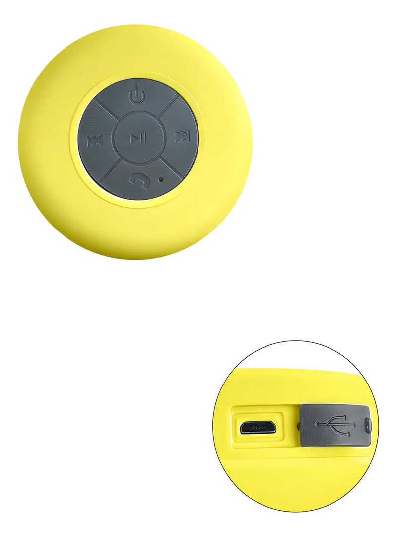 Parlante Ducha Bts-06 Mymobile Color Amarillo