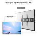 Soporte Para Tv Sony Samsung 50 55 58 60 65 LG 50 55 60 65 Color Negro