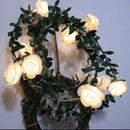 Guirnalda De Luces Led Con Forma De Flor Rosa, Entrega Inmed