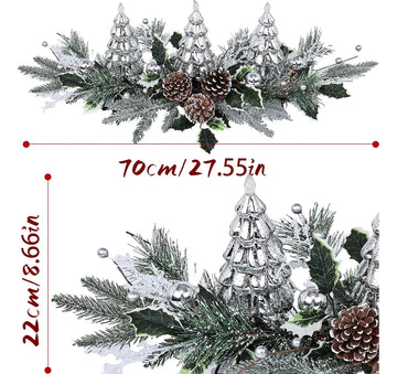 Centro De Mesa Navideño Ultra Elegante Con Luces Led