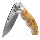 Para Hombre - Cuchillo De Bolsillo Plegable Con Mango De Mad