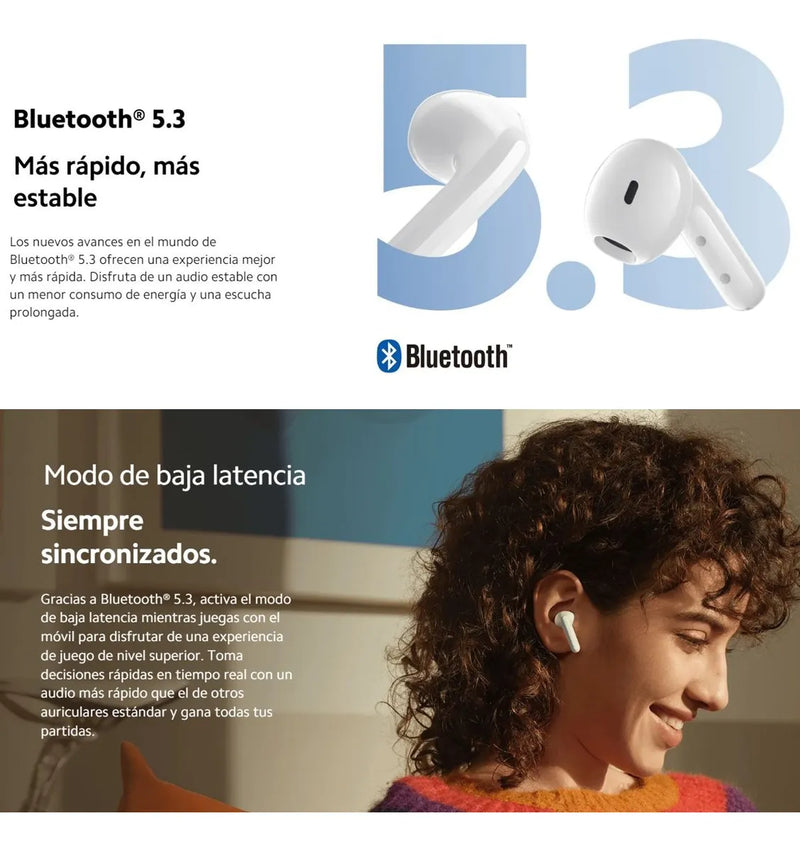 Xiaomi Redmi Buds 4 Lite, Auriculares Táctil / Manos Libres Negro
