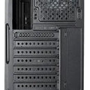 Caja Gabinete Iceberg Crystal G9 Atx X4 Ventiladores Rgb Negro