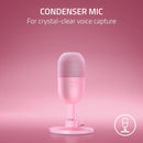 Micrófono Razer Seiren V3 Mini Ultra Compacto Usb Color Rosa