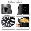 Air Fryer 6l Digital Con Bandeja Antiadherente Casa Cocina Negro