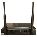 Micrófono Inalámbrico Doble Uhf Américan Sound Twm352 Color Negro