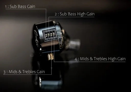 Audífonos Kz Castor Improved Bass Con Microfono Negro