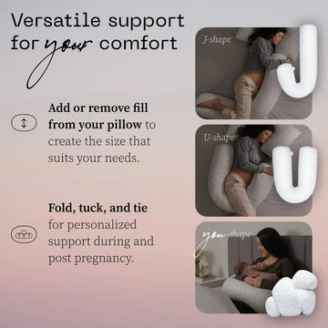 Coop Home Goods: Almohada Corporal Adaptable Para Embarazo.