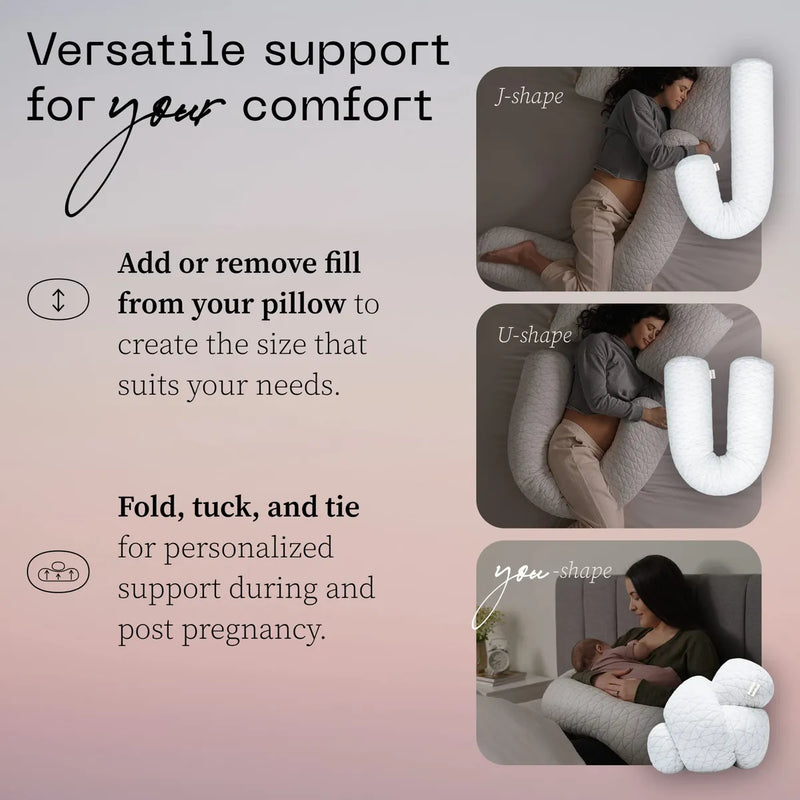 Coop Home Goods: Almohada Corporal Adaptable Para Embarazo.