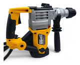 Taladro Rotomartillo Demoledor Perforador Accesorios 7 Jules - Amarillo - 50hz/60hz