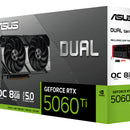 Tarjeta De Video Asus Dual-rtx5060ti-o8g 128bit, Pci-e 5.0