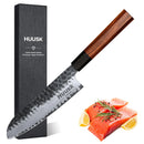 Huusk Cuchillos De Japon, Cuchillo Japones Santoku De 7 PuLG