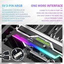Soporte Peso Tarjeta Video Argb Gamer Led Rtx Amd Pc Gamer