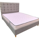 Colchon Doble + Basecama + Espaldar Almohadas Envio Bogota Negro Gris Cafe