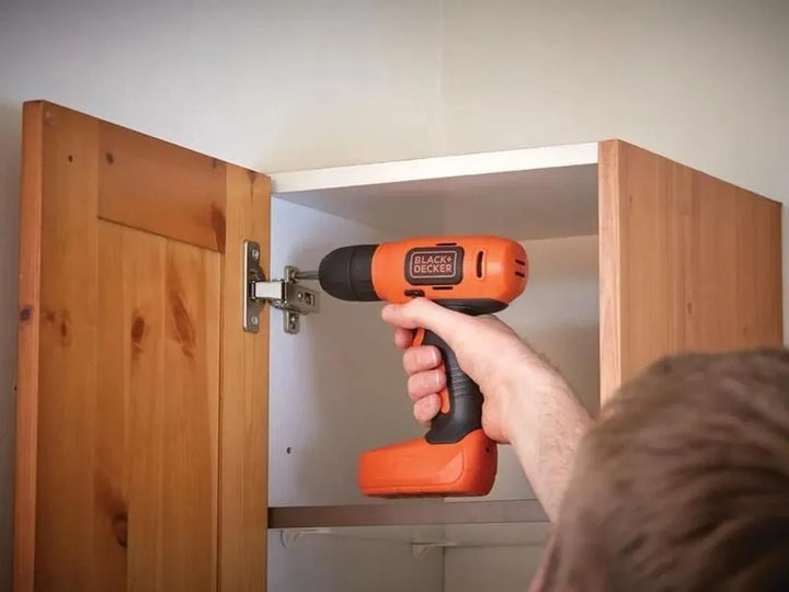 Taladro Rotacion 8v.ion Lito Black&decker Ld008-b3 Color Naranja 8V