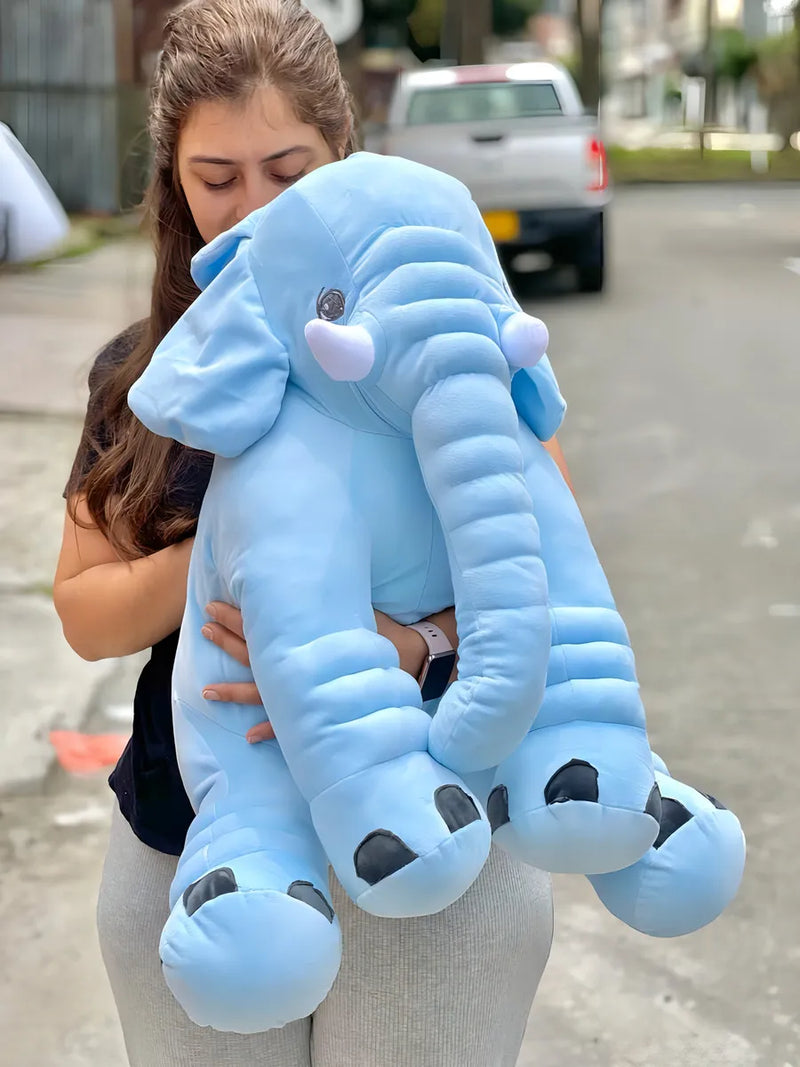 Elefante Peluche Almohada Bebé 60cms Extra Suave Perfumado
