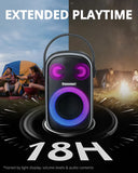 Tronsmart Altavoz Bluetooth Portátil Halo 100 Para Fiestas Color Negro