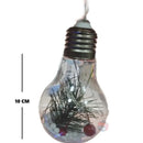 Bola Navidad Led Transparente Adorno Decoración Navideña